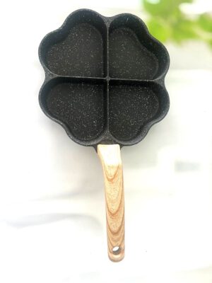 מחבת פנקייק לבבות 4 שקעים