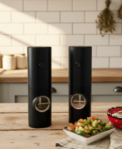 2 מטחנות חשמליות לפלפל שחור ומלח