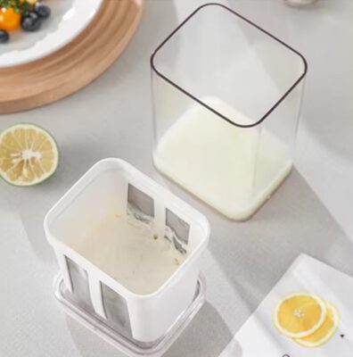 מסנן יוגורט להכנת גבינה בייתית