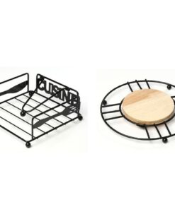 מבצע מחזיק מפיות ותחתיות לסירים מתכת