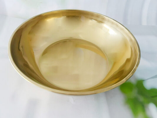 קערת ערבול נירוסטה זהב 30 ס״מ