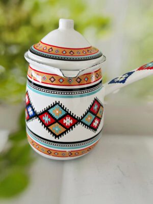 פינג'אן אמייל 1100 מל' בדוגמה אתנית