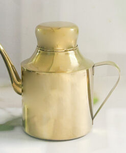 קנקן שמן זית מנירוסטה מוזהב 1000ML