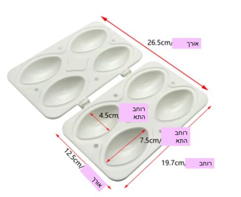 תבנית מפלסטיק להכנת קובה